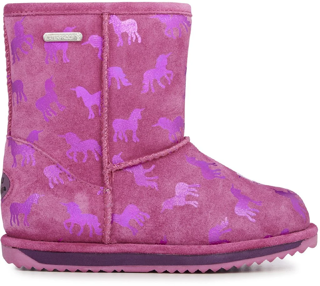 Rainbow Unicorn Brumby Bambino deep pink - Image 3